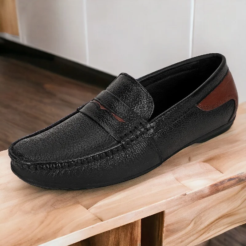 men casual shoes for wide feet-Breathable men casual sneakersSeeandWear Leather Loafers for Men