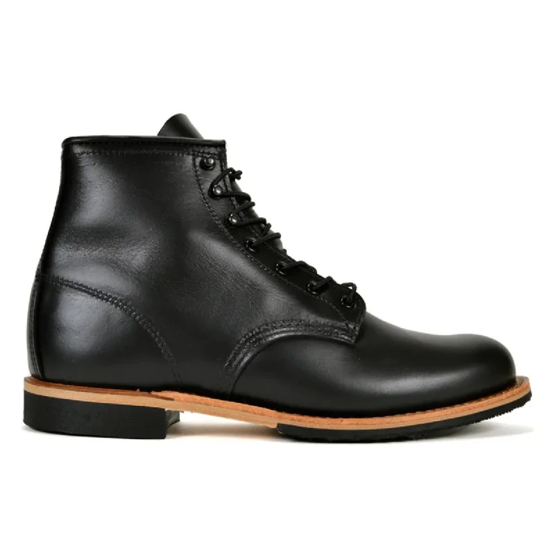 men casual shoes for light hiking-Men casual shoes for weekend wearRed Wing Men's Beckman 9423 Black Leather