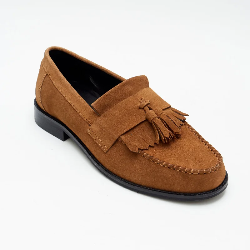 men casual shoes for spring-Men comfortable casual bootsMens Formal Moccasin Shoes 17999_Snuff Suede