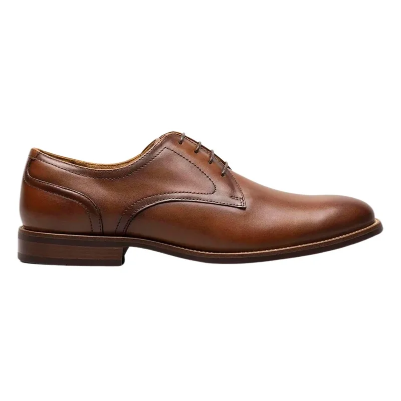 men casual shoes stylish-Best men shoes for casual outingsFlorsheim Men's Rucci Plain Oxford Cognac Leather