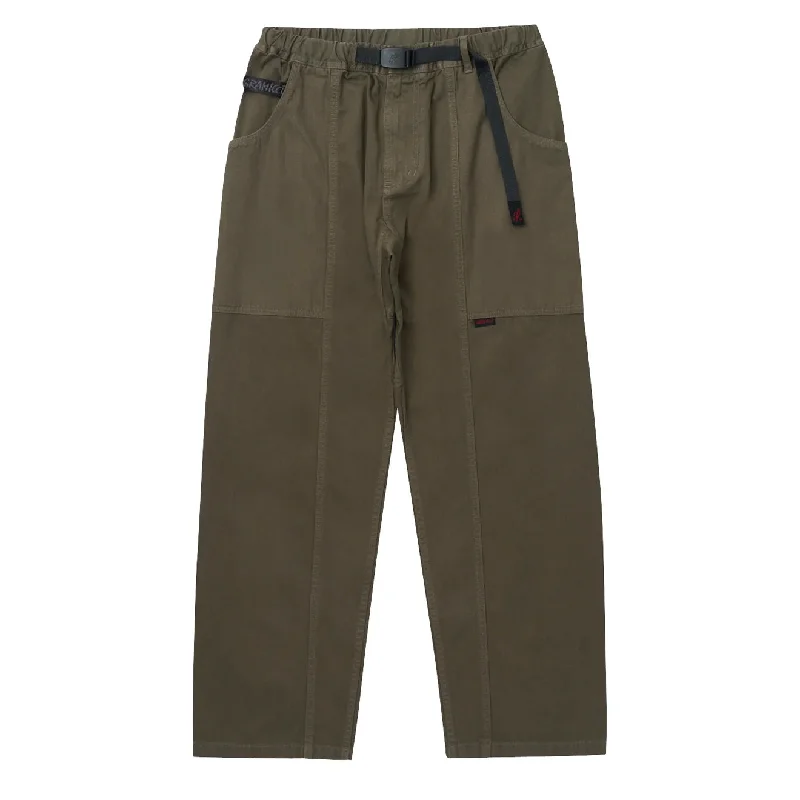 men clothing basic white shirt-Gramicci Gadget Pant Dusky Olive