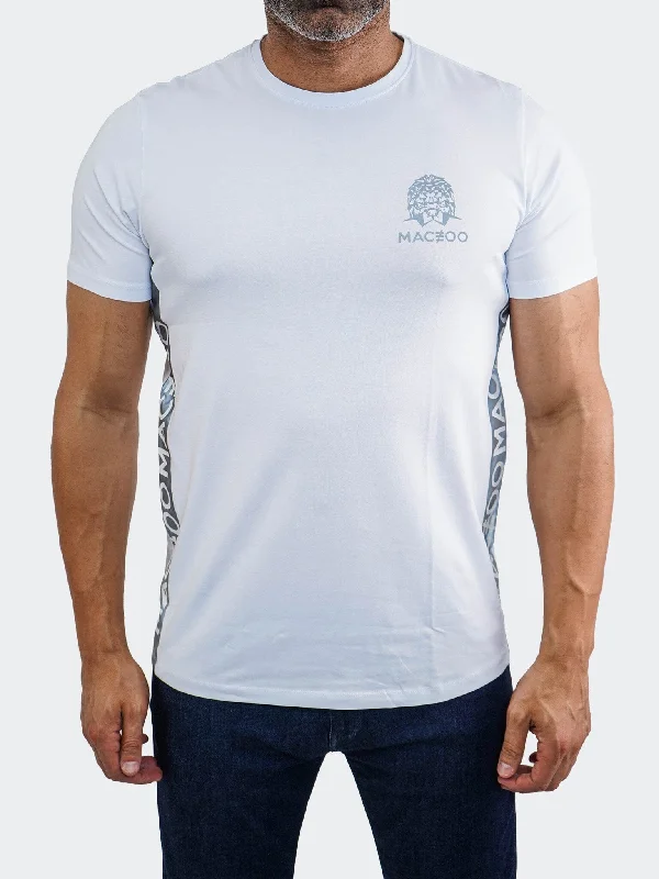 men clothing summer jacket-Tee Insignia White