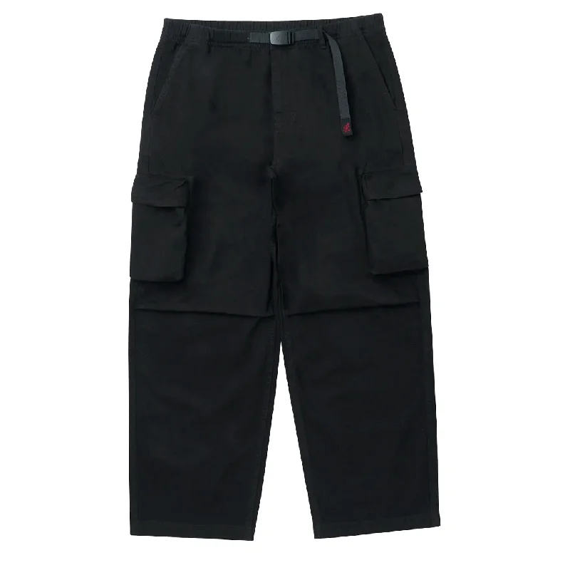 men clothing beach shorts-Gramicci Rig Cargo Pant Black