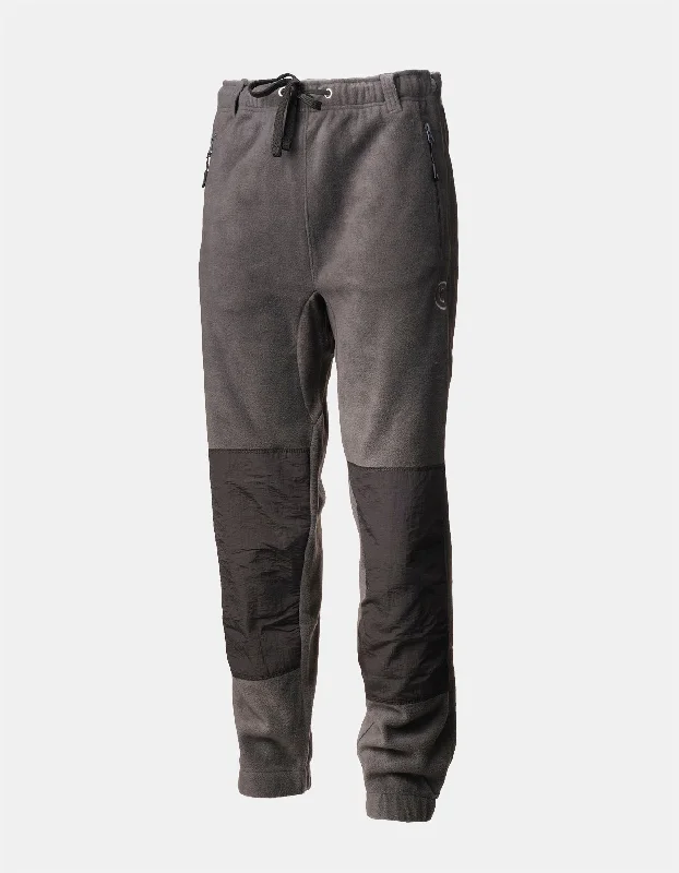 men clothing cargo pants-Quest Fleece Pants Grey