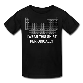 men clothing wool sweater-"I Wear this Shirt Periodically" (white) - Kids' T-Shirt