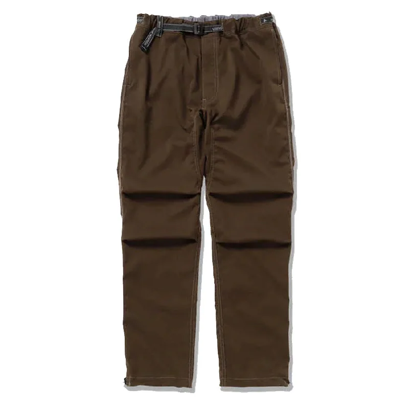 men clothing outdoor jacket-And Wander Polyester Climbing Pants Dark Khaki