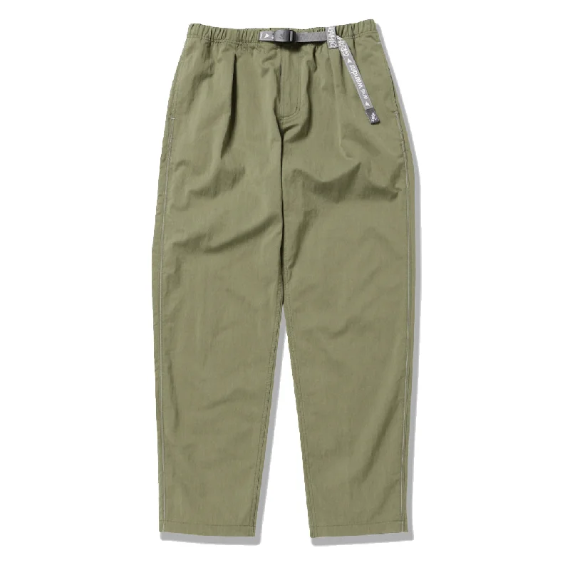 men clothing cotton t-shirt-Gramicci x And Wander Nyco Climbing G-Pant Olive