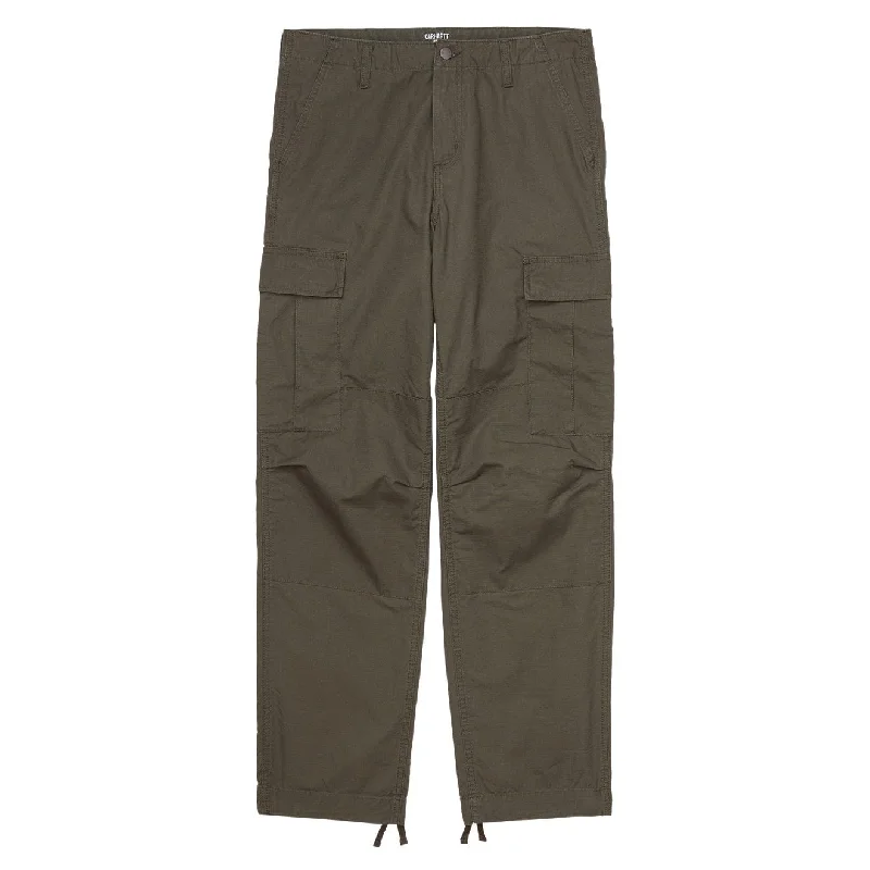 men clothing short pants-Carhartt WIP Regular Cargo Pant Cypress Rinsed