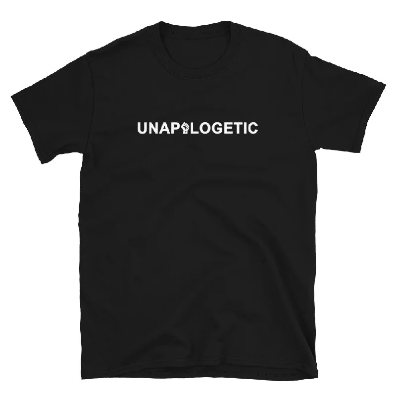 men clothing zippered sweater-UNAPOLOGETIC T-Shirt