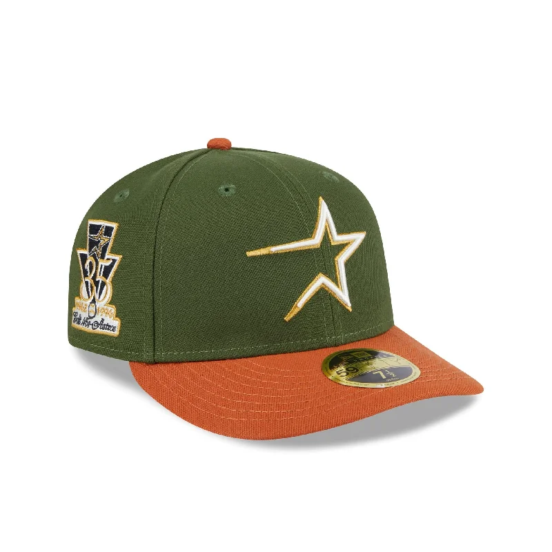 Houston Astros Scarlet Low Profile 59FIFTY Fitted Hat