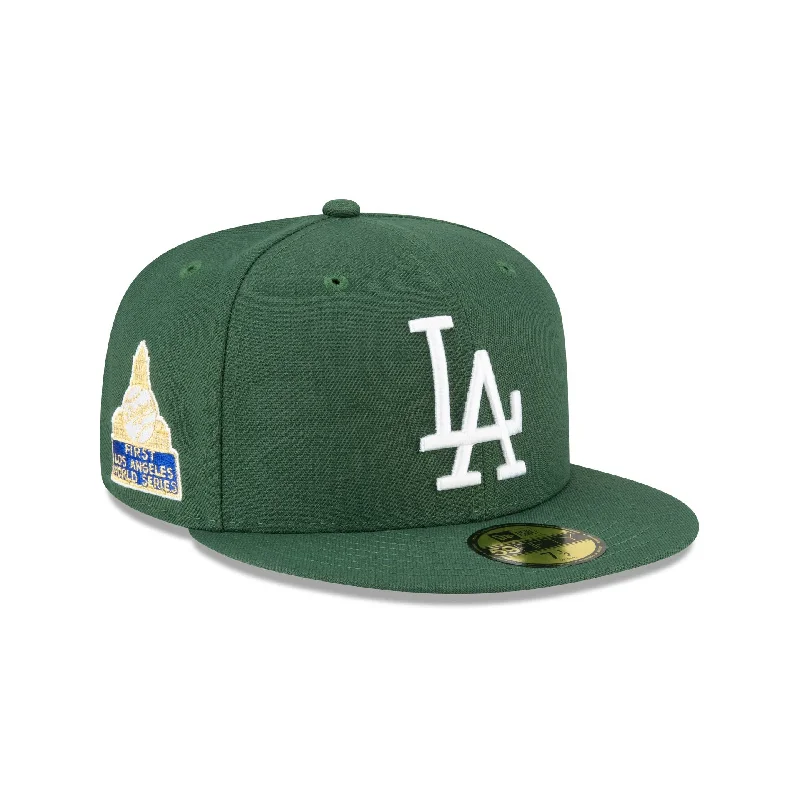 Los Angeles Dodgers Color Flip Green 59FIFTY Fitted Hat