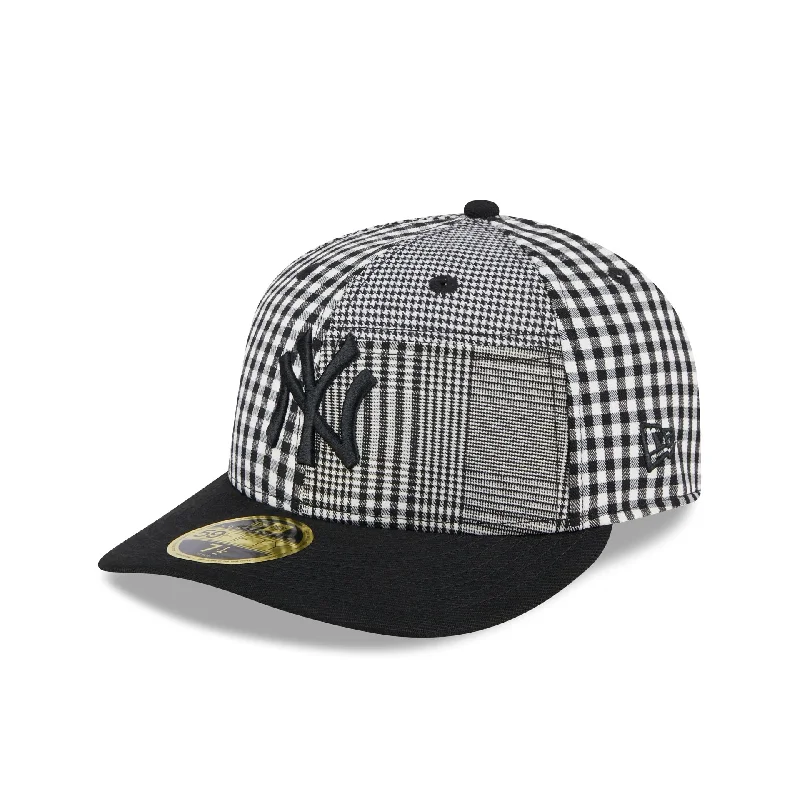 New York Yankees Patch Plaid Low Profile 59FIFTY Fitted Hat