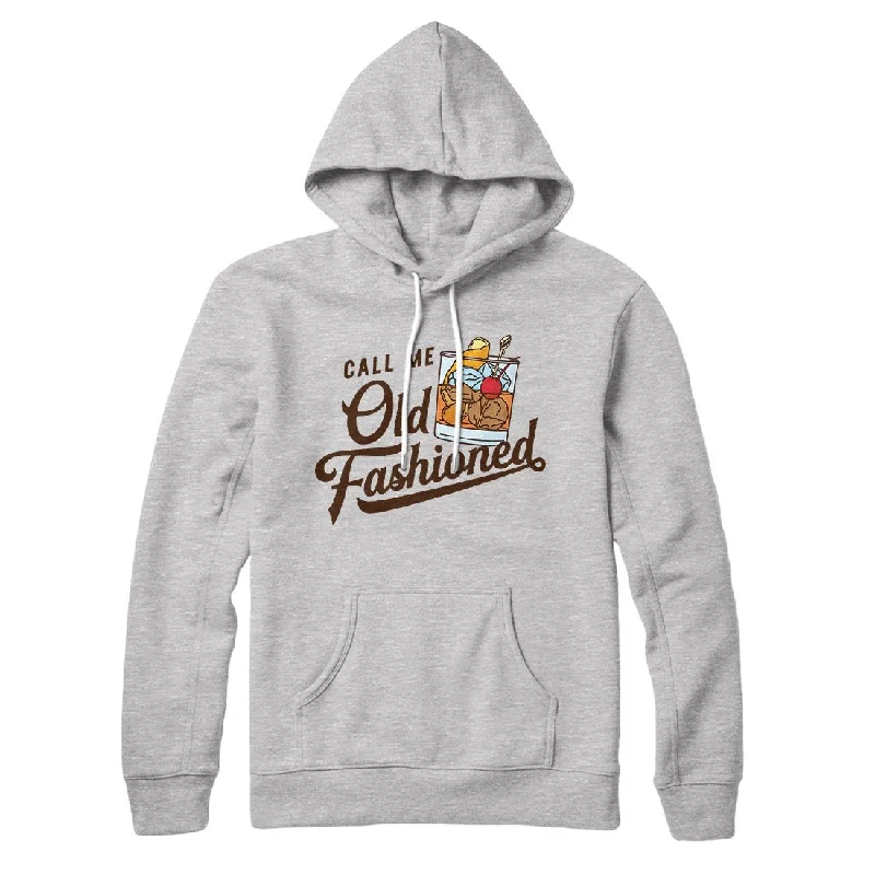 men clothing summer jacket-Call Me Old Fashioned Hoodie