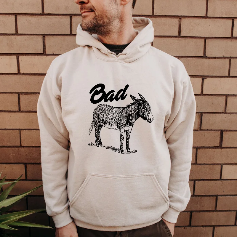 men clothing crew neck t-shirt-Funny Badass Sweatshirt - Hilarious Hoodie or Crewneck *UNISEX FIT*