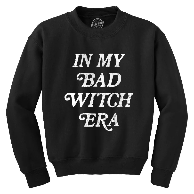 men clothing tank top-In My Bad Witch Era Crew Neck Sweatshirt