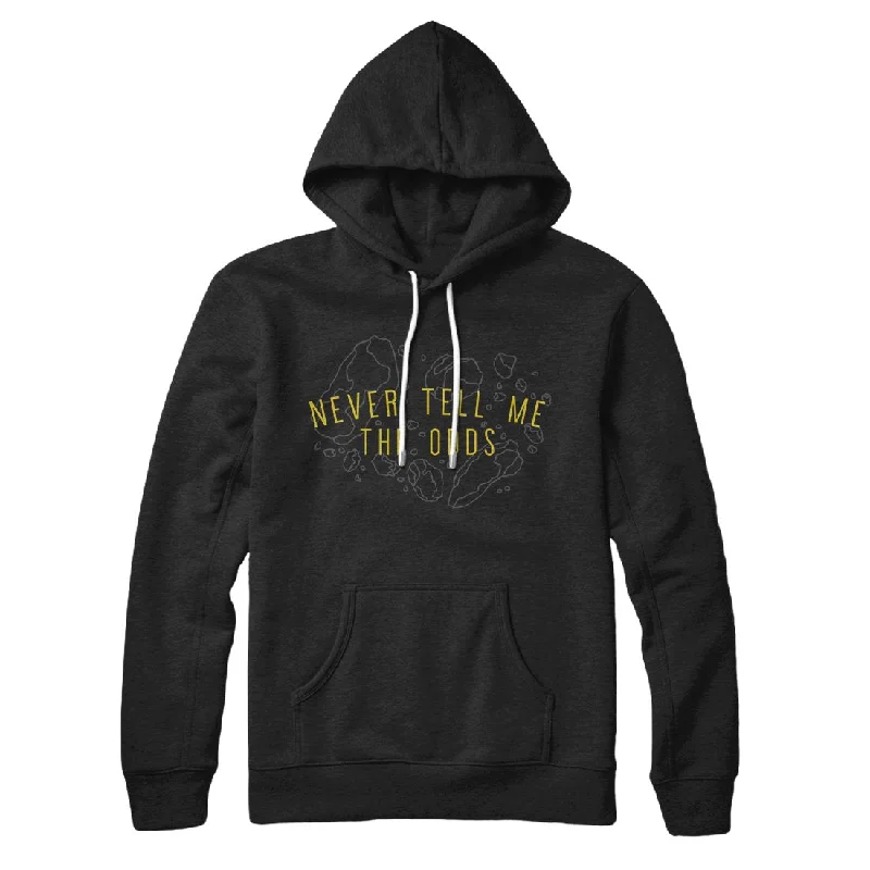 men clothing fleece vest-Never Tell Me The Odds Hoodie