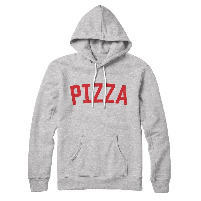 men clothing rugged jacket-Pizza Hoodie