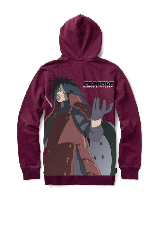 men clothing leather belt-Primitive Madara Uchiha Hoodie