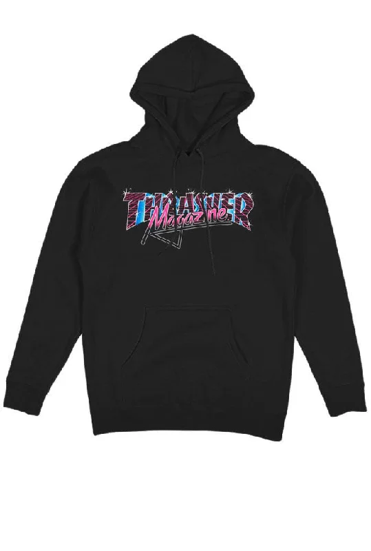 men clothing pullover sweater-Thrasher Vice Logo Hoodie