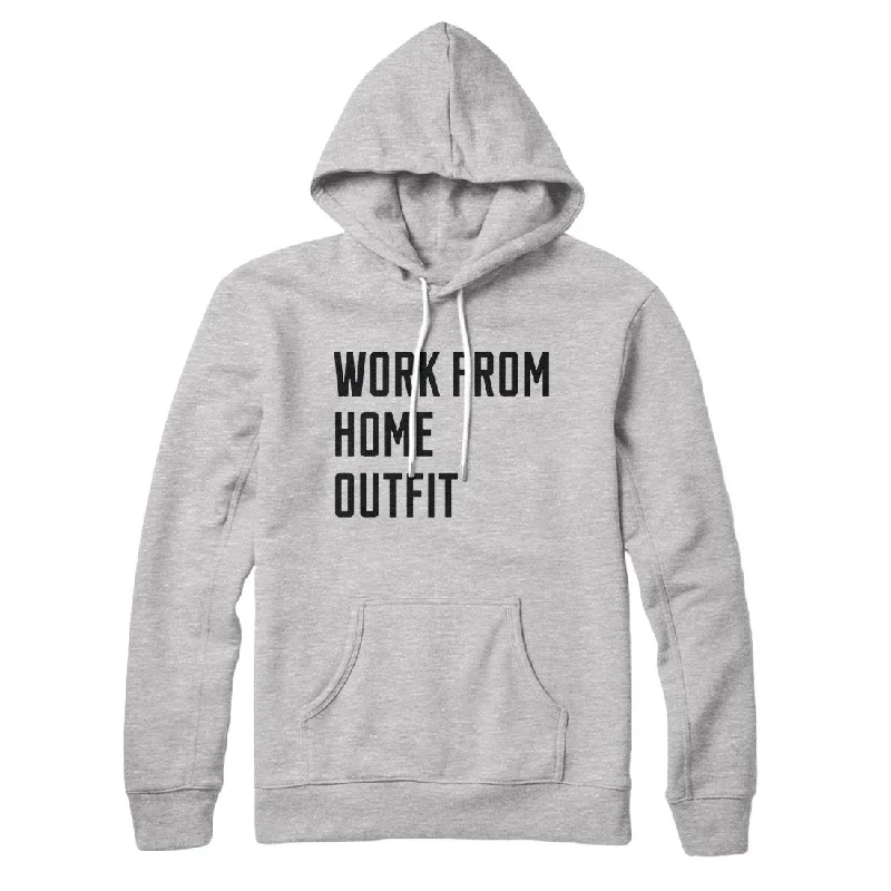 men clothing winter coat-Work From Home Outfit Hoodie