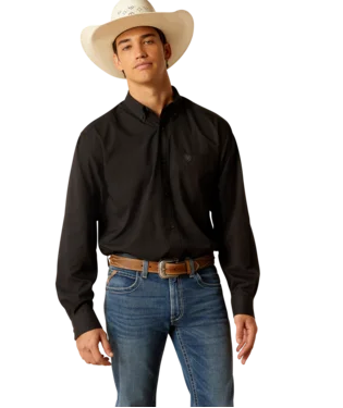 men clothing classic suit-Men's Ariat 360 Airflow Classic Fit Button Down Shirt #10048567