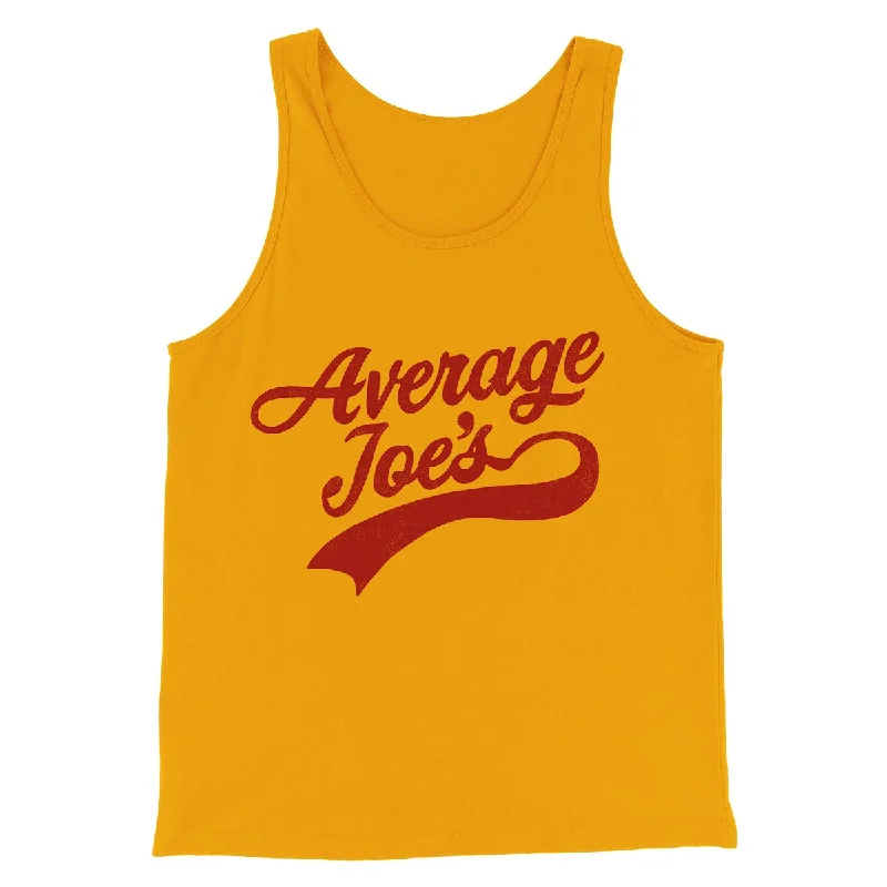 men clothing casual vest-Average Joe's Team Uniform Funny Movie Men/Unisex Tank Top