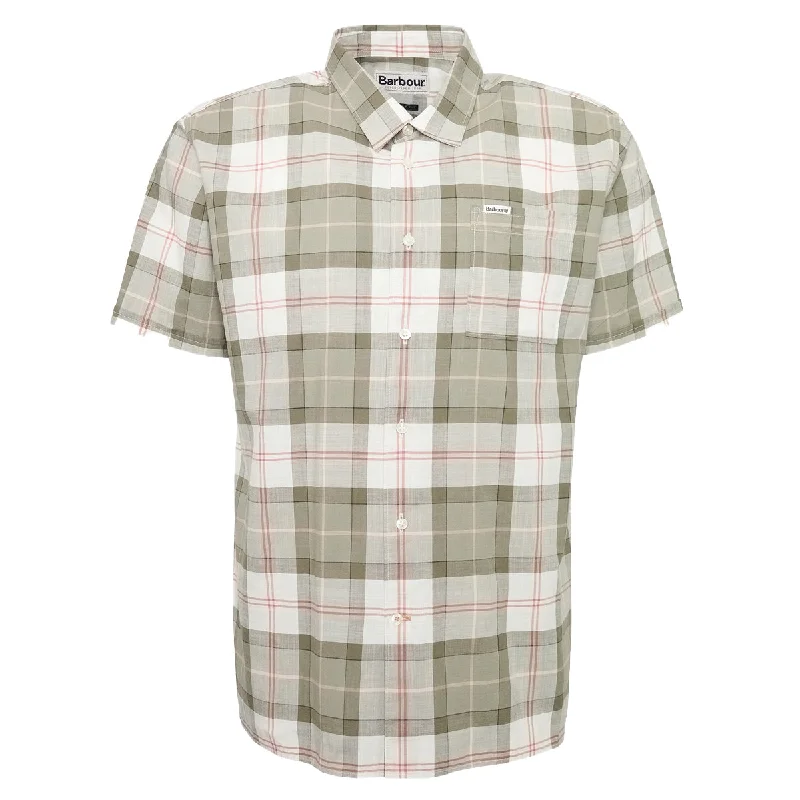 men clothing business suit-Barbour Men's Gordon Summer Fit Shirt