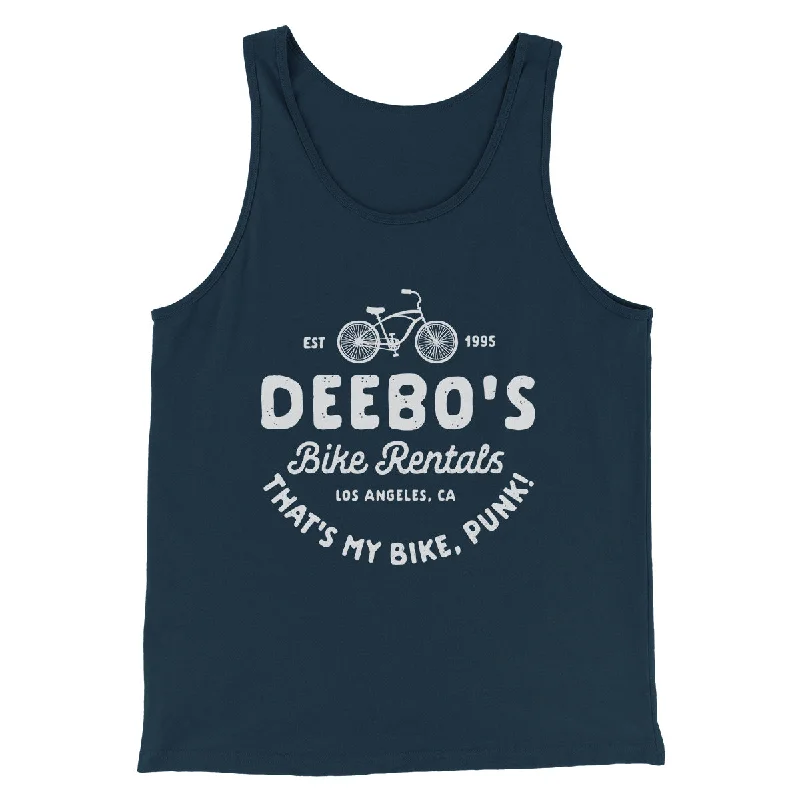 men clothing plaid shirt-Deebo's Bike Rentals Funny Movie Men/Unisex Tank Top