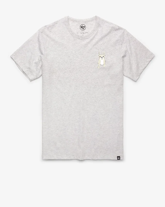 men clothing basic white shirt-BULLDOG IMPRINT '47 FRANKLIN TEE