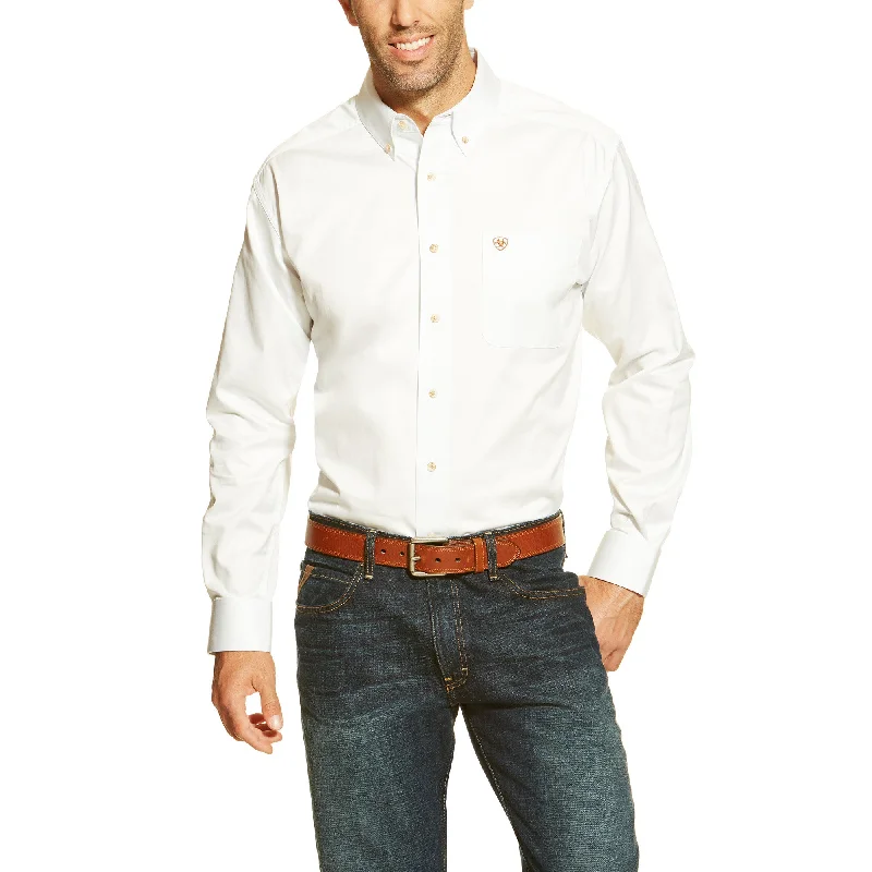 men clothing lightweight jacket-Men's Ariat Button Down Shirt #10000503