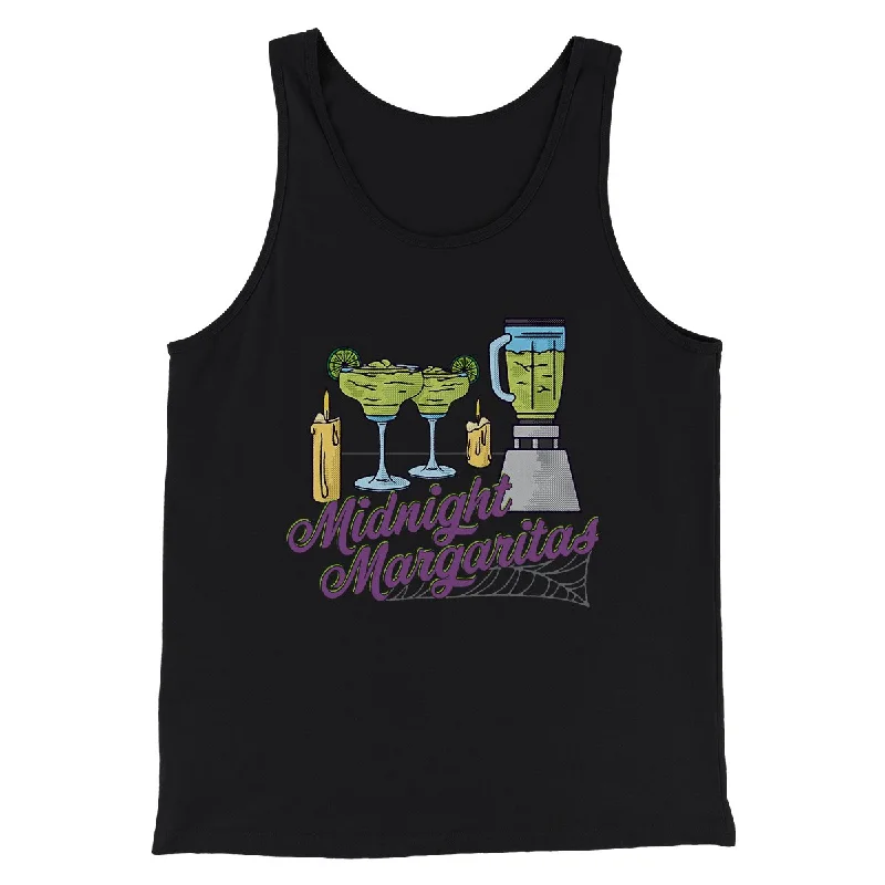 men clothing business suit-Midnight Margaritas Funny Movie Men/Unisex Tank Top