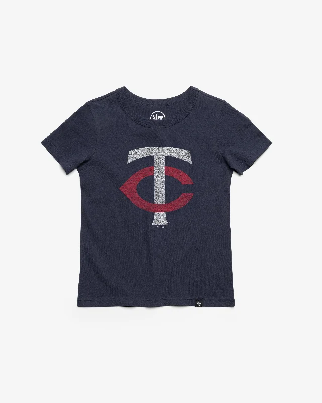 men clothing short sleeve t-shirt-MINNESOTA TWINS PREMIER '47 FRANKLIN TEE KIDS