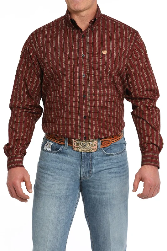 men clothing snow jacket-Men's Cinch Button Down Shirt #MTW1105842