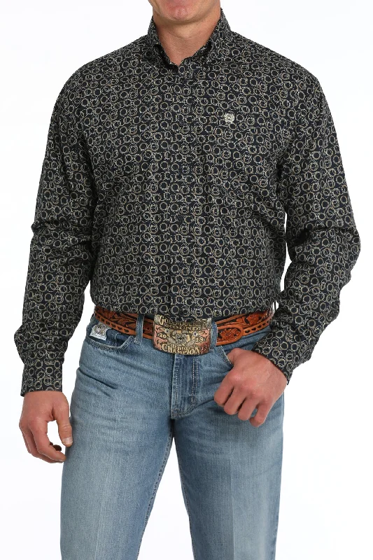 men clothing athletic shorts-Men's Cinch Button Down Shirt #MTW1105854