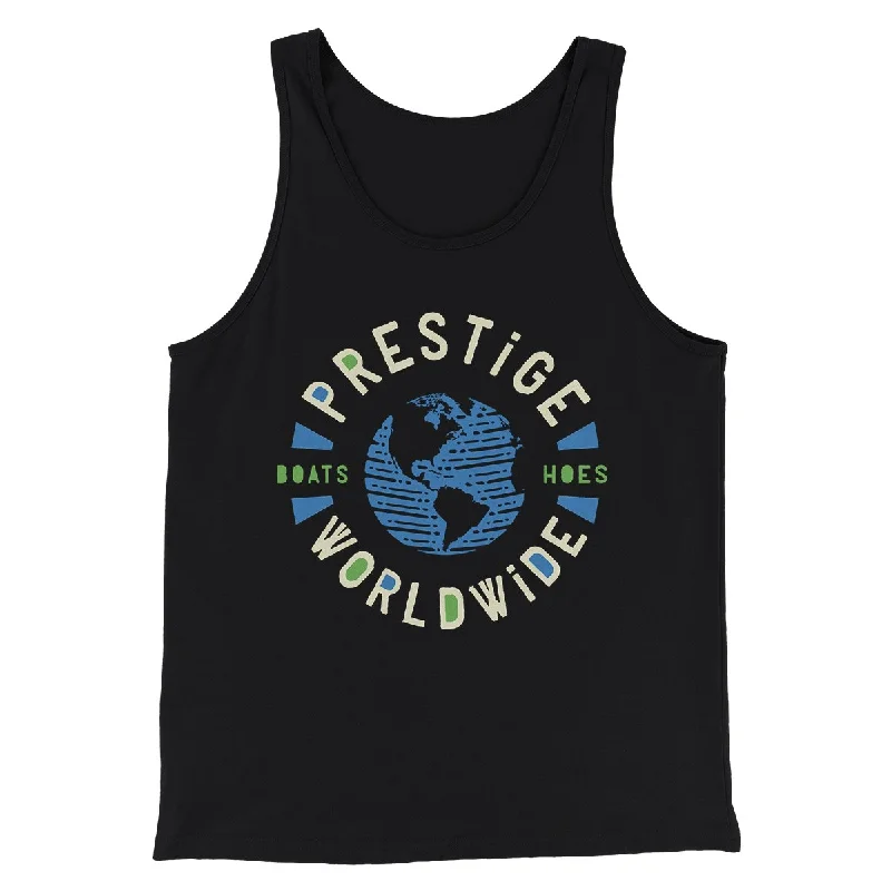 men clothing short pants-Prestige Worldwide Funny Movie Men/Unisex Tank Top