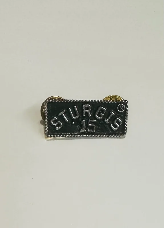 men clothing track pants-Sturgis Bar Pin - 2015