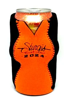 men clothing cargo shorts-Sturgis Beverage Babe Can Cooler - 2024