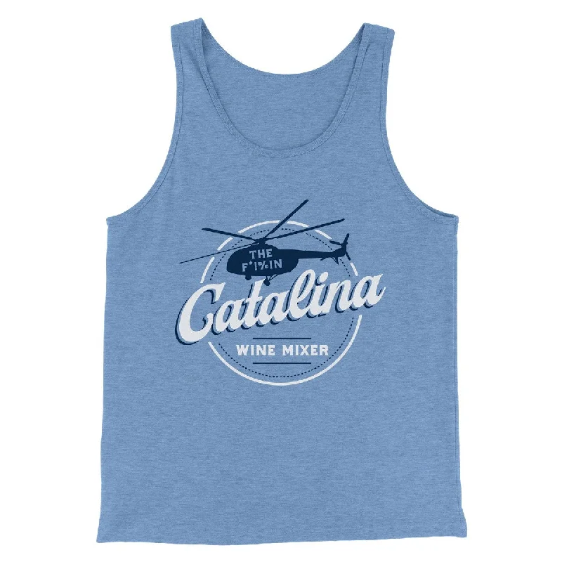 men clothing wool coat-The Catalina Wine Mixer Funny Movie Men/Unisex Tank Top