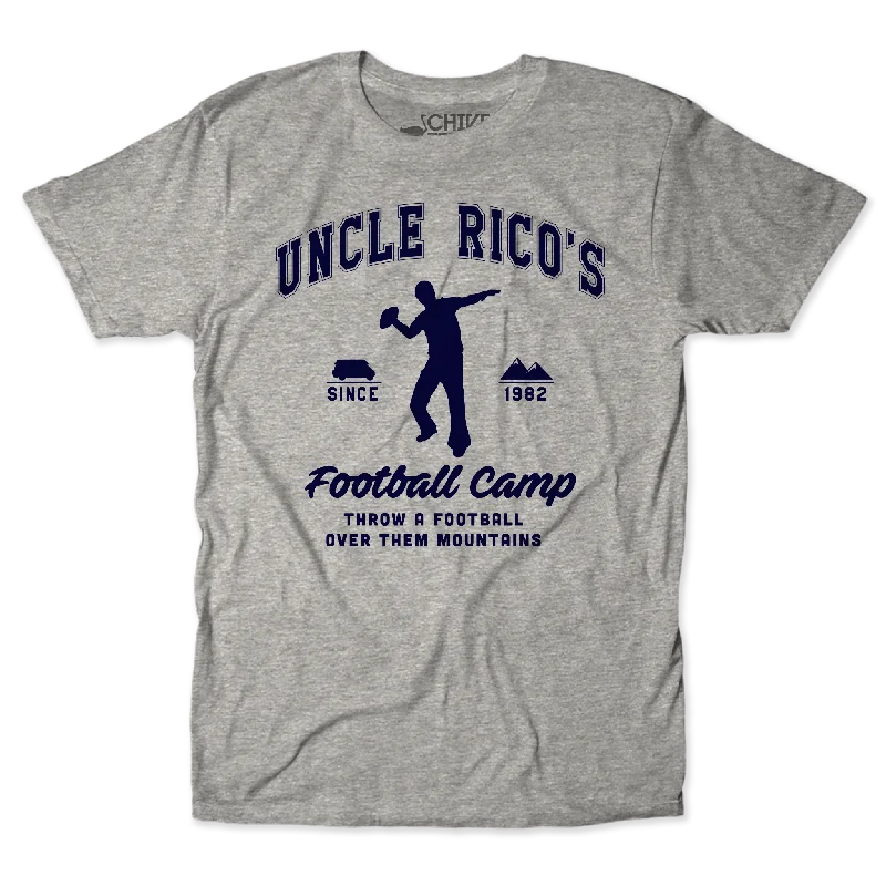 men clothing leather jacket-Uncle Rico's Football Camp Unisex Tee