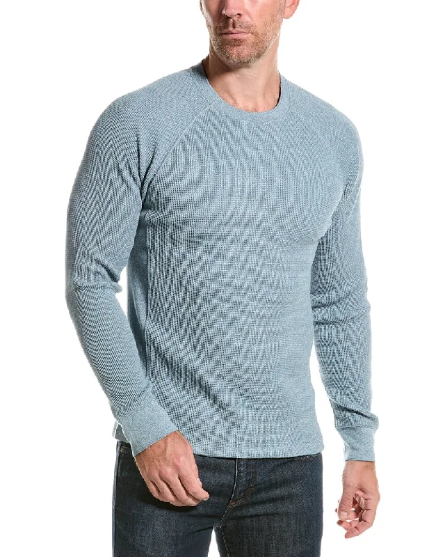 men clothing formal wear-Vince Mouline Thermal Pullover