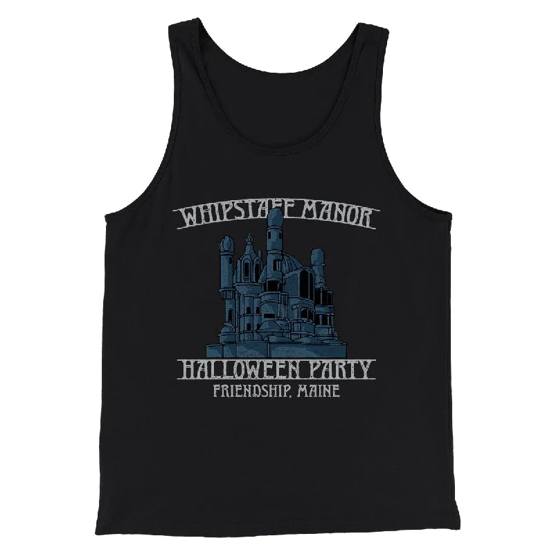 men clothing winter coat-Whipstaff Manor Halloween Party Funny Movie Men/Unisex Tank Top