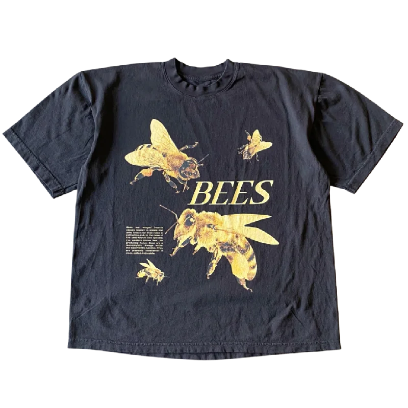 men clothing short sleeve t-shirt-Bees v1 Tee