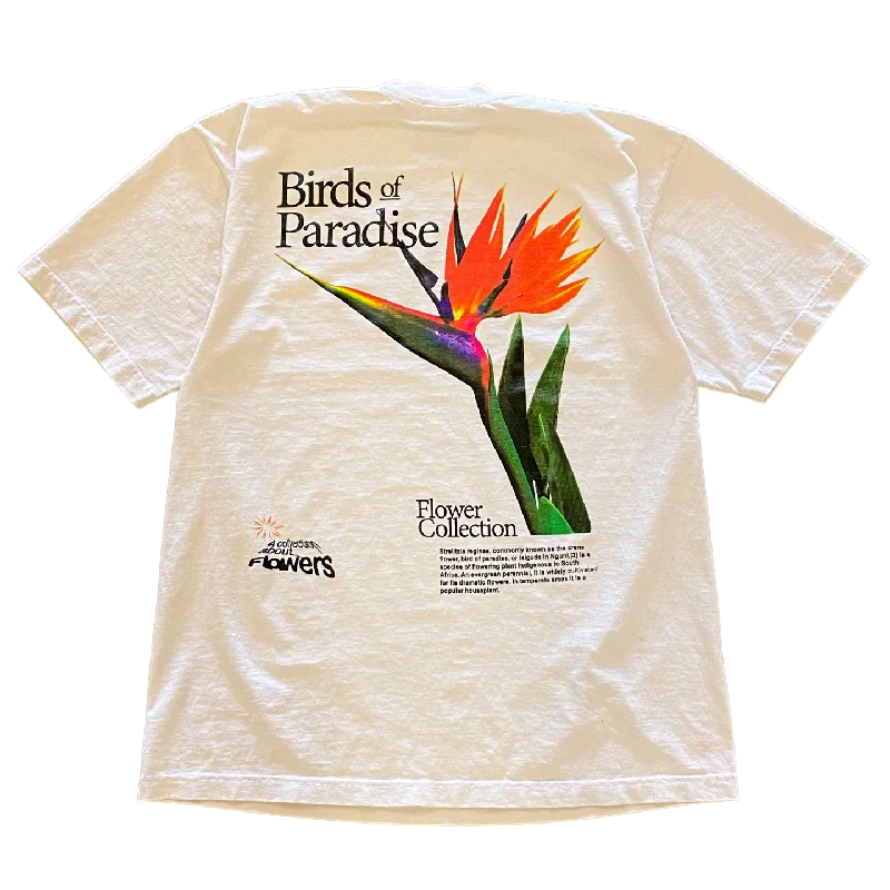 men clothing fleece pullover-Birds of Paradise Tee