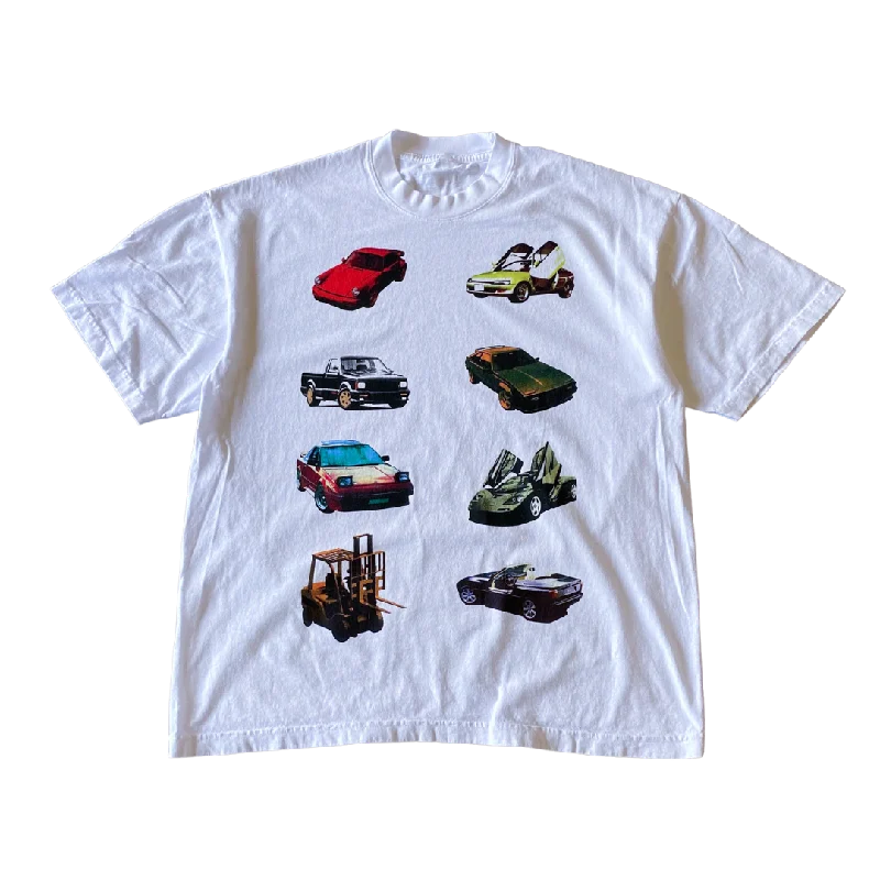 men clothing classic suit-Car Group Tee