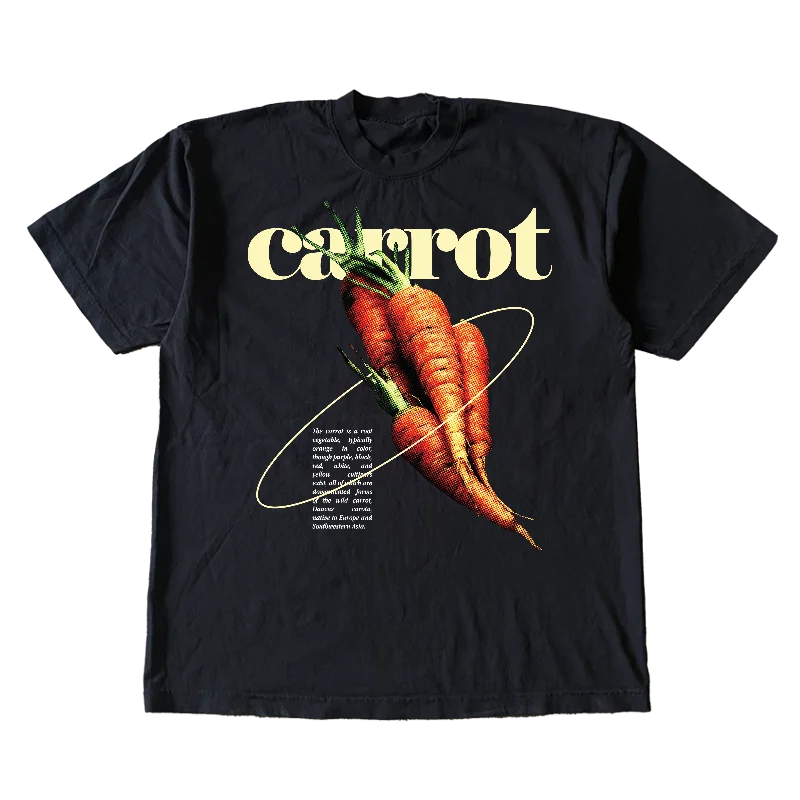 men clothing bomber jacket-Carrot Tee