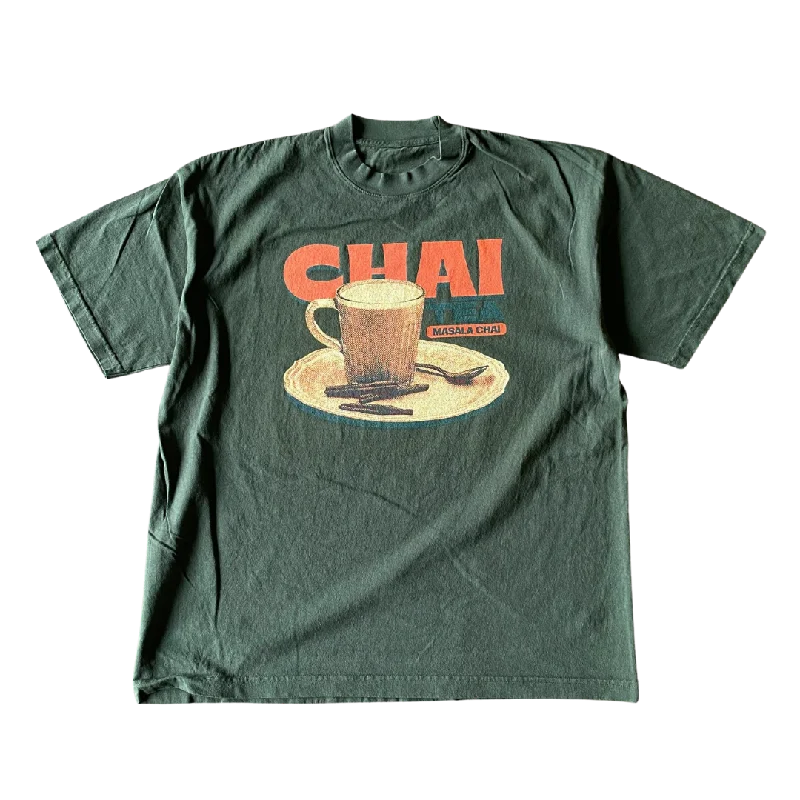 men clothing tank top-Chai Tea Tee