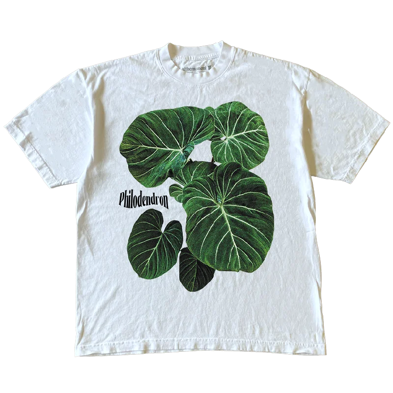 men clothing denim jacket-Philodendron v1 Tee