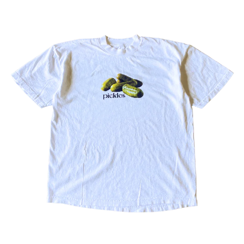 men clothing vintage t-shirt-Pickles v1 Tee