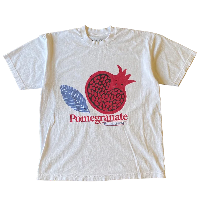 men clothing summer pants-Pomegranate v1 Tee