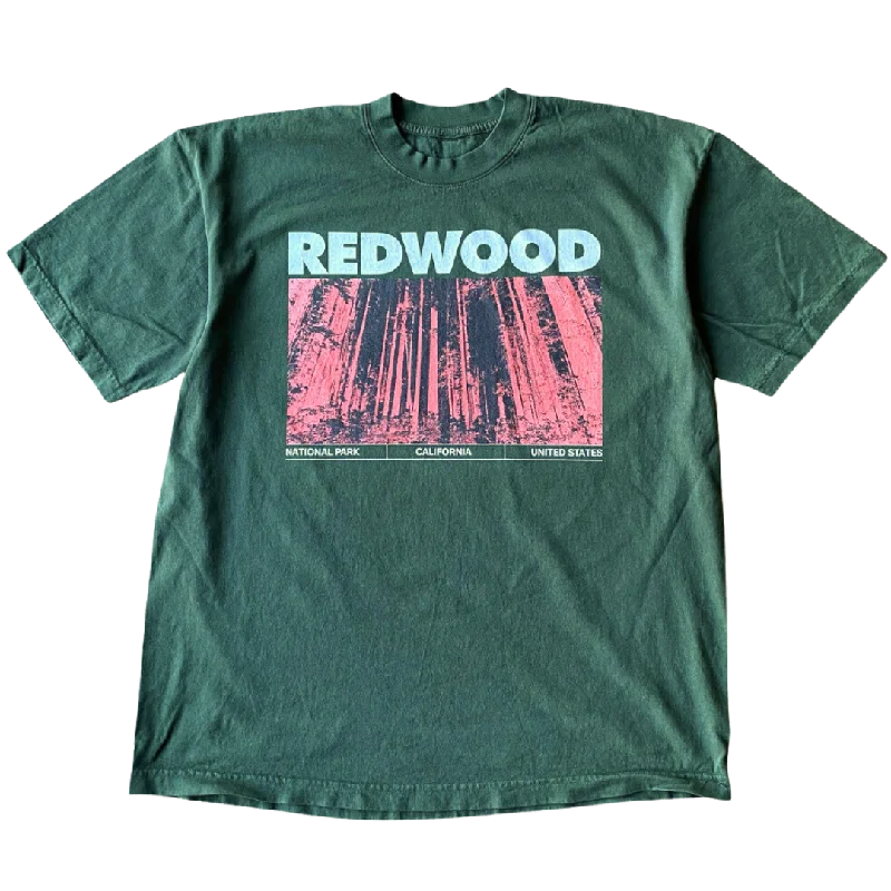 men clothing cardigan sweater-Redwood National Park Tee